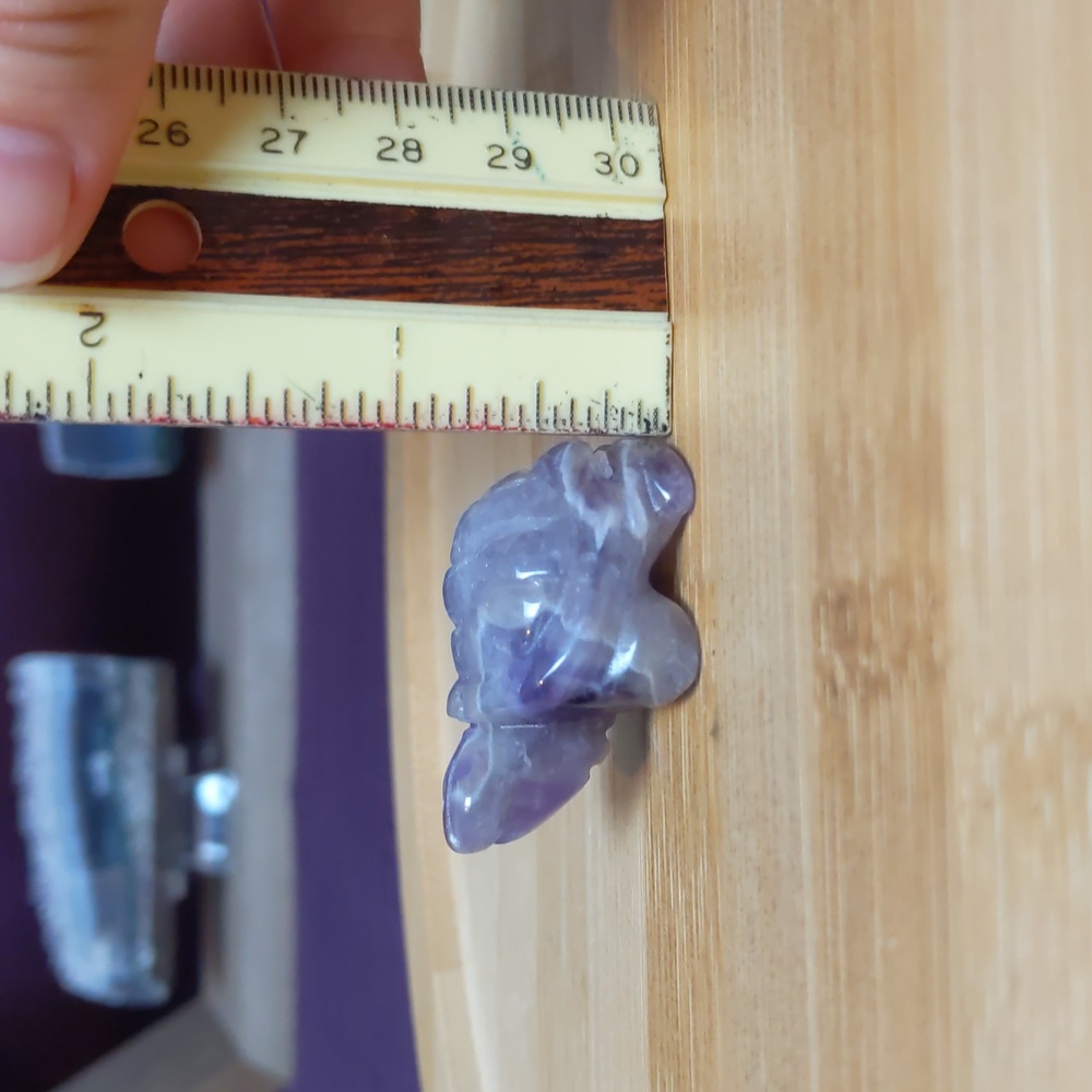 Mini Amethyst Turtle 🐢 - Picture 3 of 11